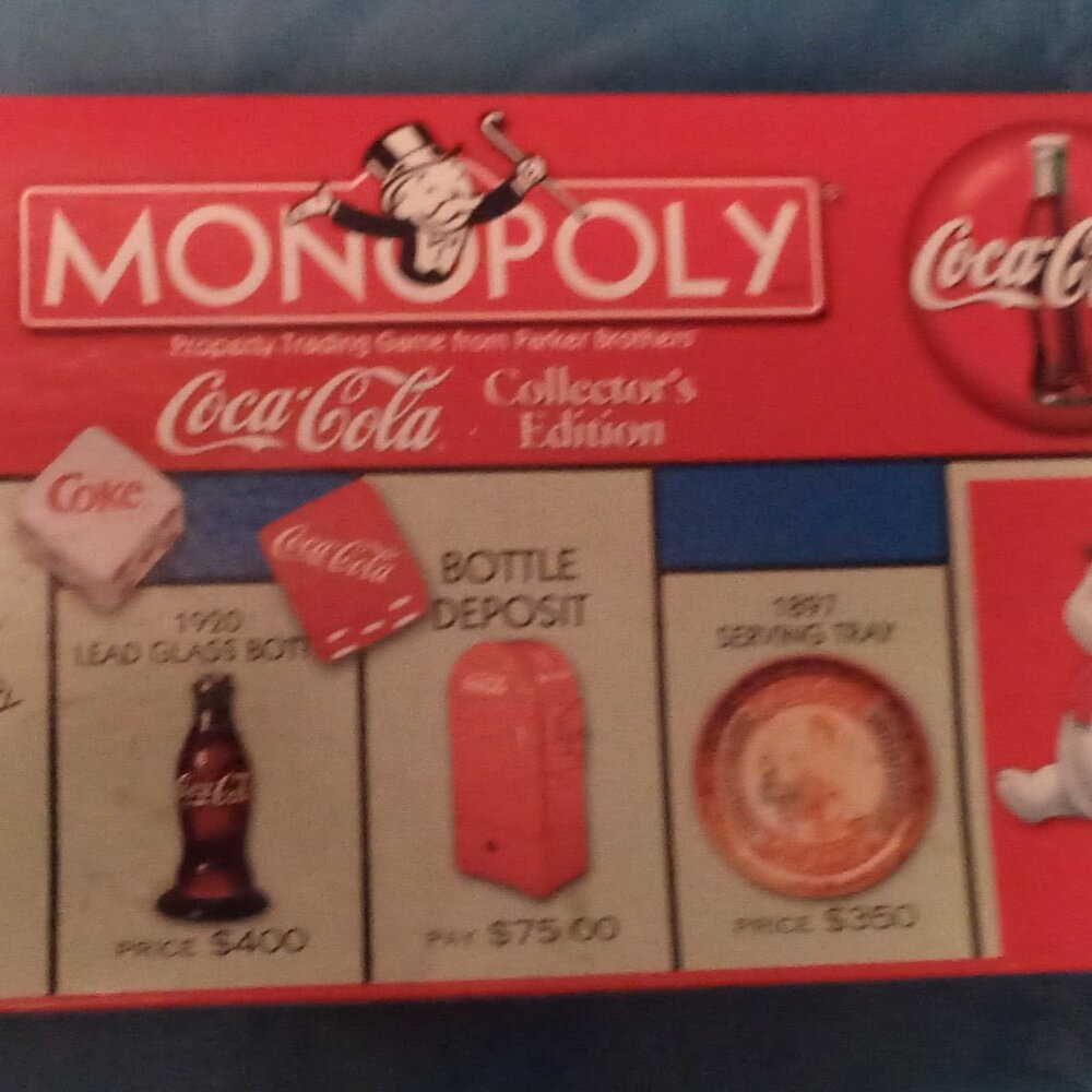 Coke Monopoly game
